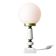 Vintage Italian Table Lamp in Brass and Marble, 1960s