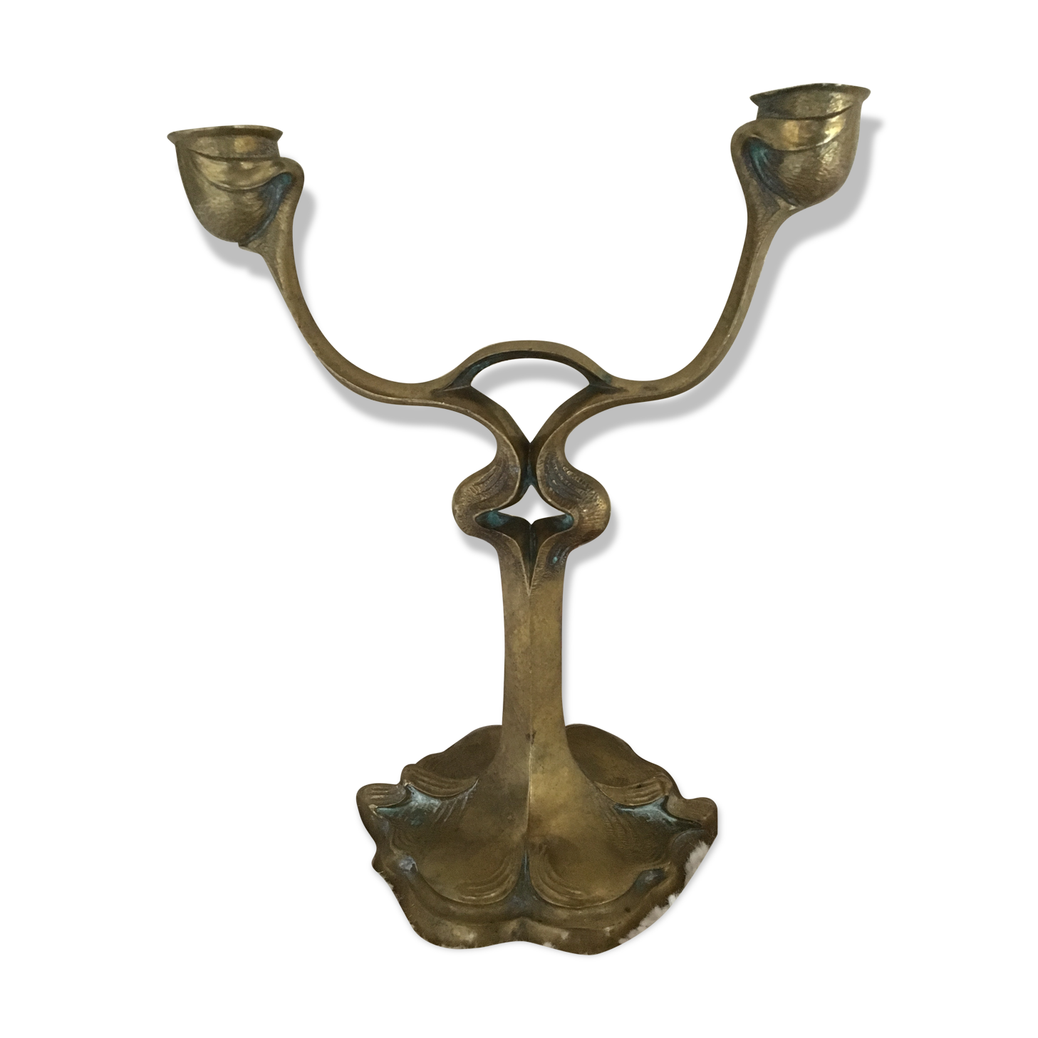 Double Sconce brass