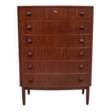 Commode en teck, design danois, années 1960