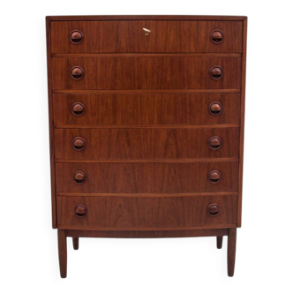 Commode en teck, design danois, années 1960
