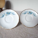 2 tasses à café porcelaine Chauvigny