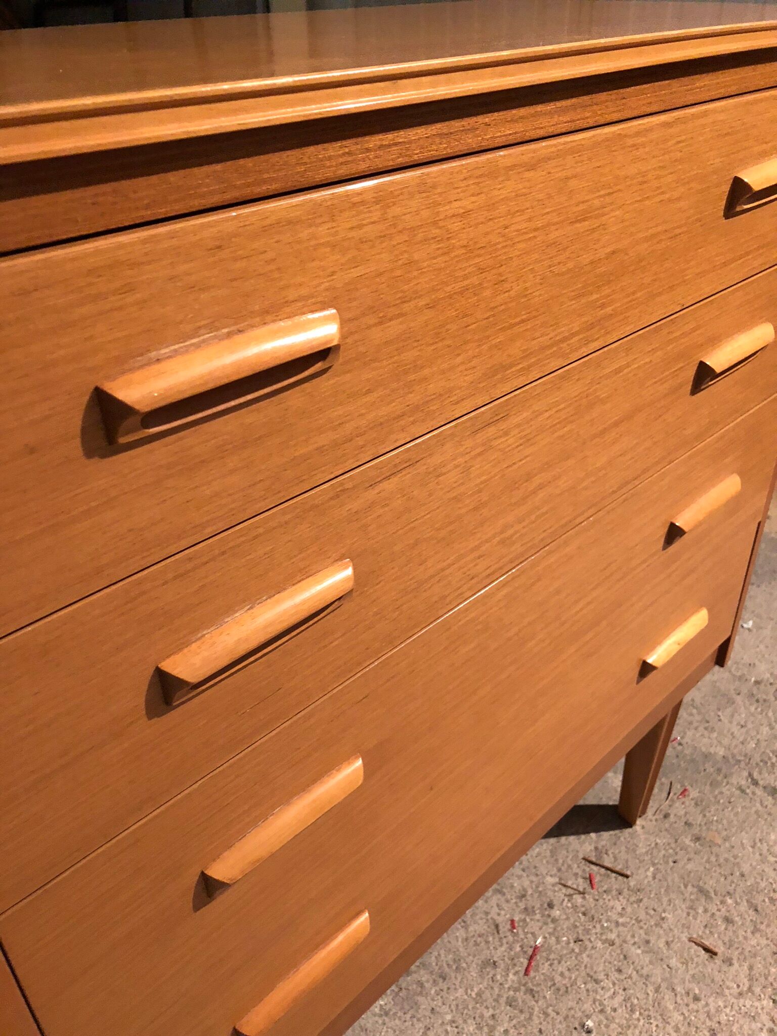 Commode vintage de style scandinave Lebus