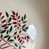 Creil Montereau flat vegetable dish