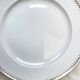 7 vintage flat plates in golden white porcelain BAVARIA model "Annabell"