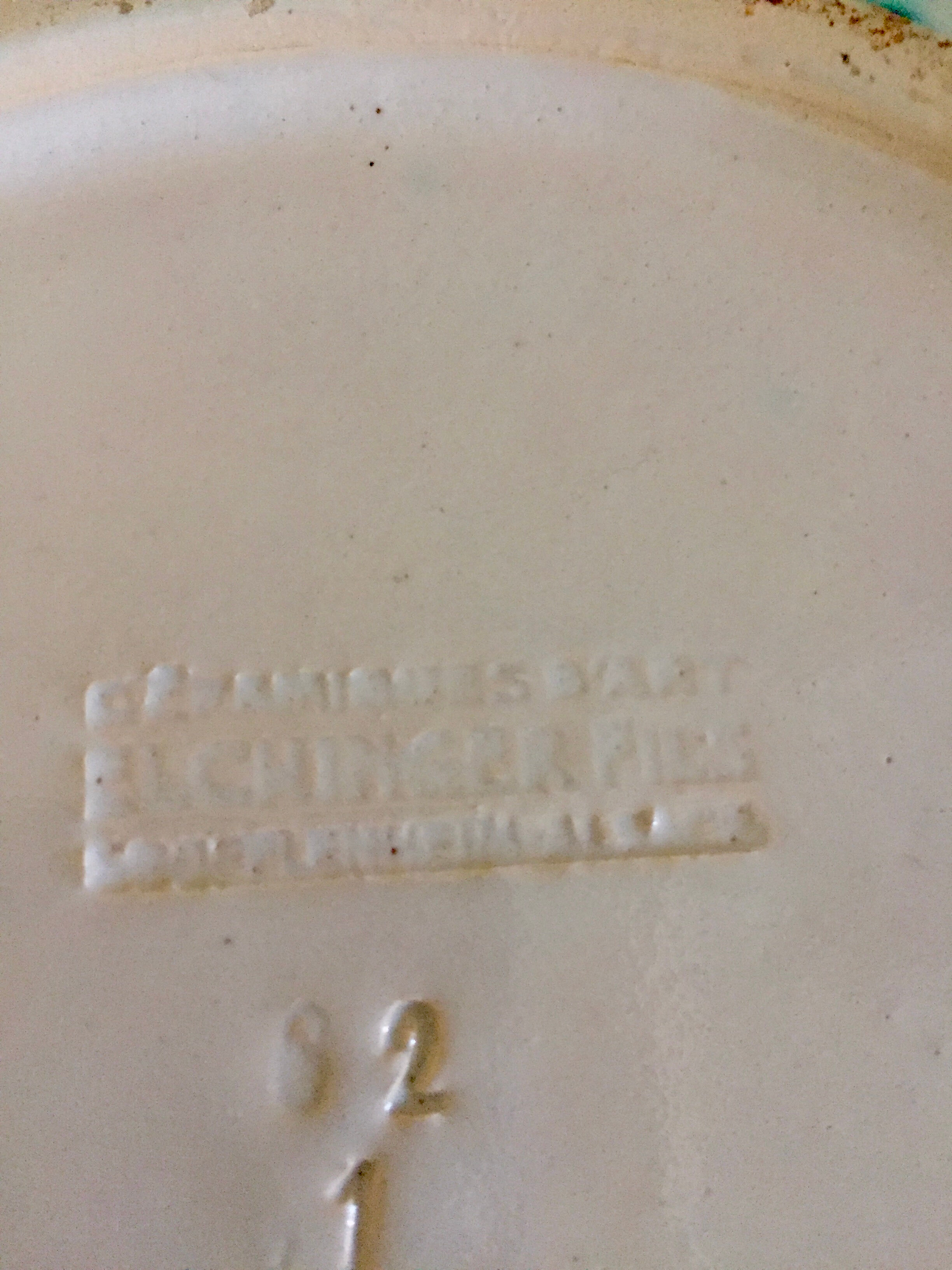 Vintage art ceramic elchinger cup