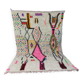 Vintage Azilal rug 306x195 cm - Colorful and geometric patterns