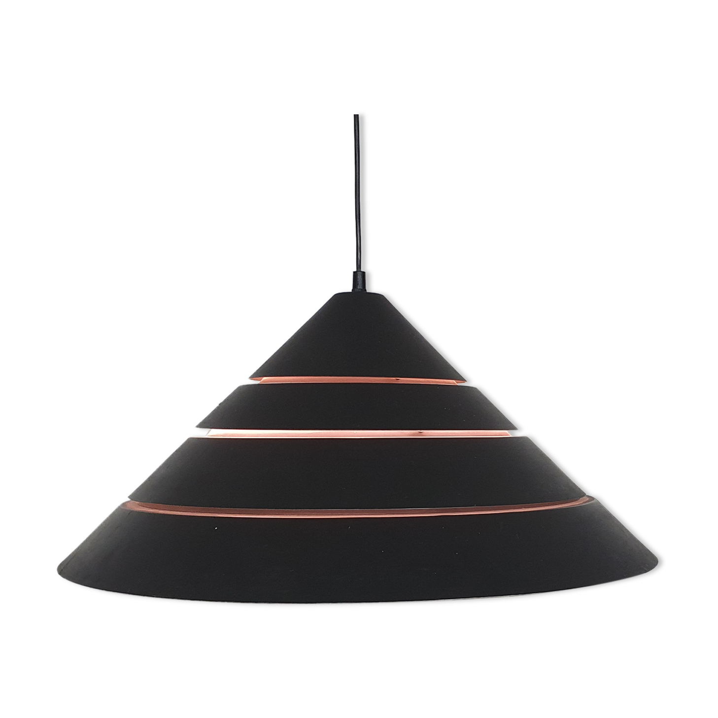 Pendant light by Hans Agne Jakobsson for AB, Markaryd, Sweden 1980's