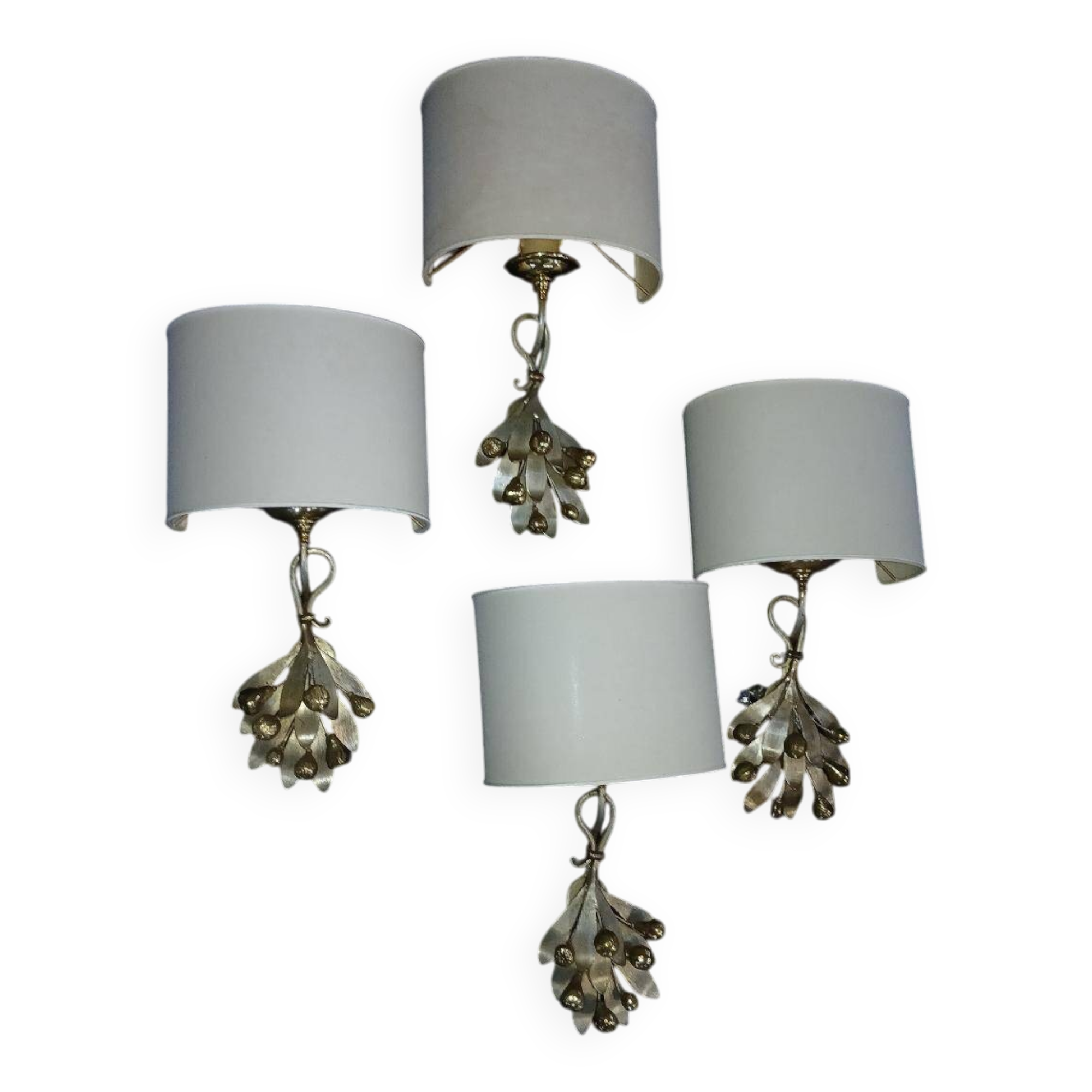 4 CIANI exclusive Italian design lamps, large and timeless wall lights