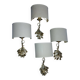 4 CIANI exclusive Italian design lamps, large and timeless wall lights