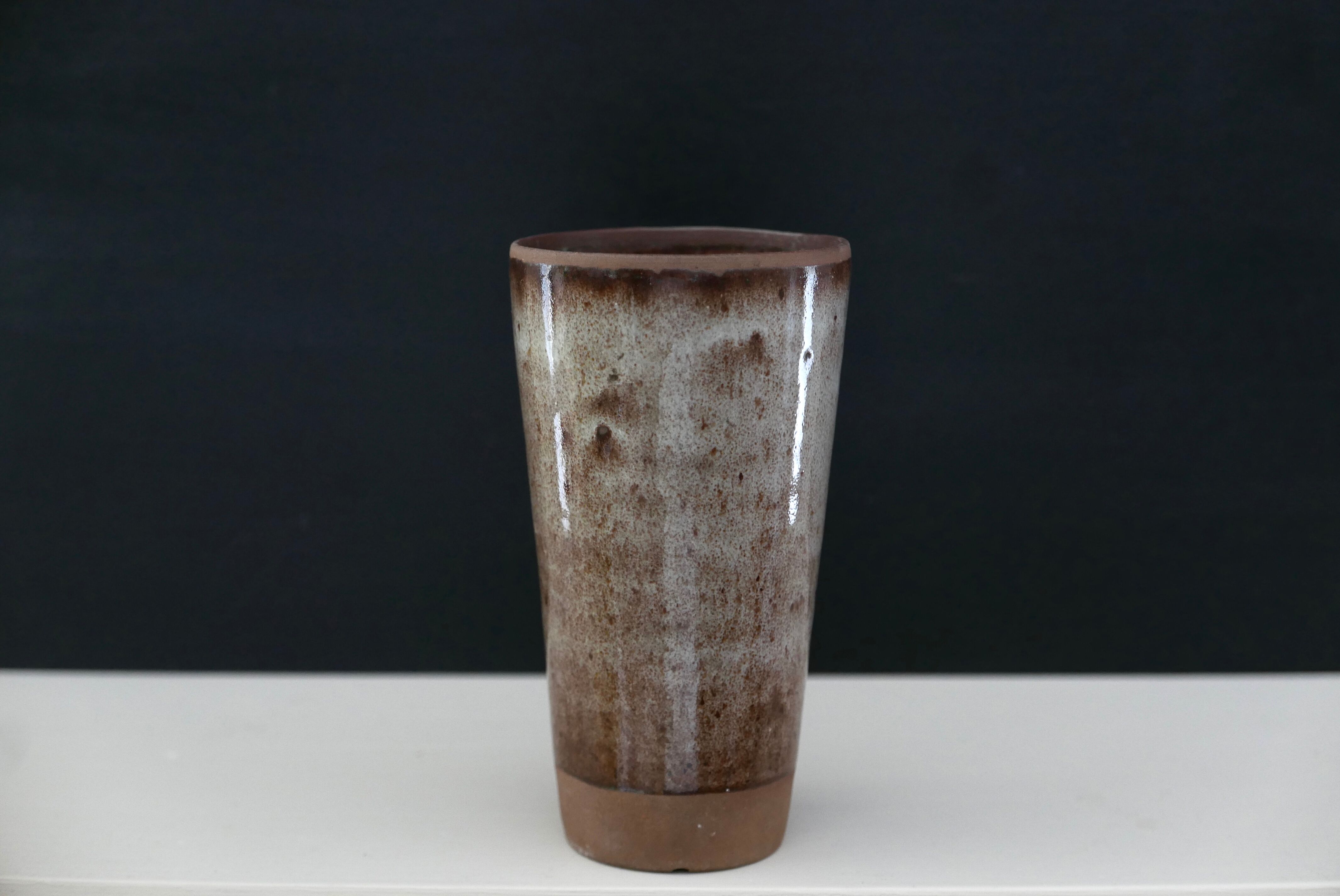 Vase en grès de Roger Jacques, années 60