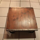 Industrial coffee table, SNCF palette