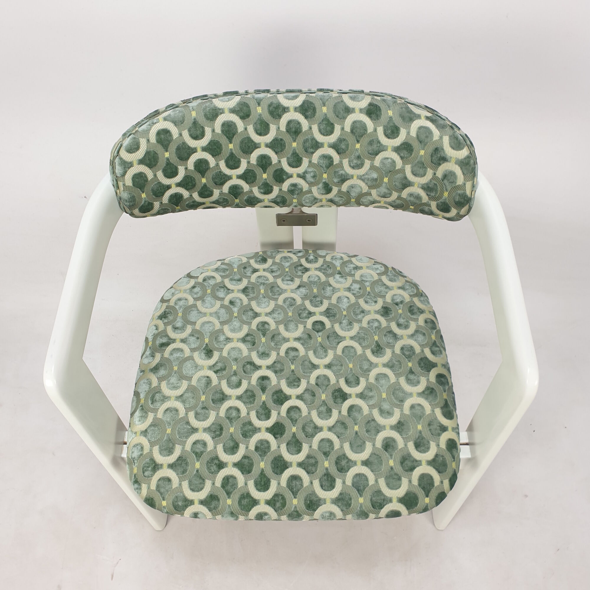 Augusto Savini for Pozzi Set of Four 'Pamplona' Chairs, Italy 1970's