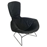 Bird Chair Harry Bertoia for Knoll Black