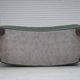 1960s, Danish 3-seater sofa, green furniture wool, oak wood.