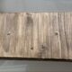 Wooden key holder shelf with hooks and ceramic knobs