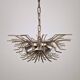 Venini Murano Glass Chandelier 85 Hand-Blown Quadriedri Prisms, 1960's