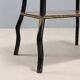 Antique sewing table in various types of wood, 19th century.
