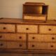 Maugrion chest of drawers with 7 drawers + bedside table