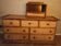 Maugrion chest of drawers with 7 drawers + bedside table