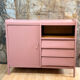 Commode années 50 rose mercerie