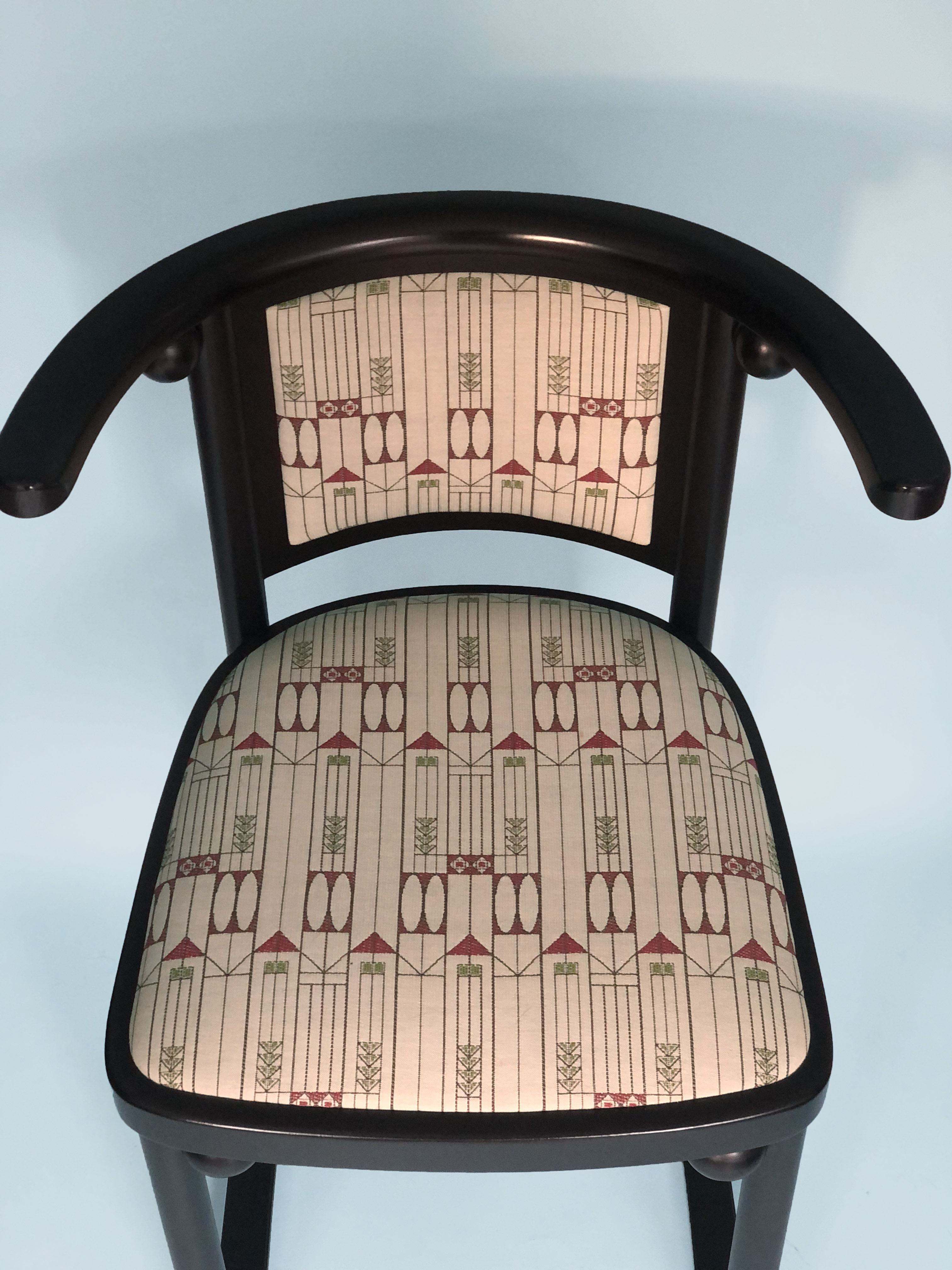 Set of 4 Josef Hoffmann Cabaret Fledermaus Dining Chairs For Wittmann Austria