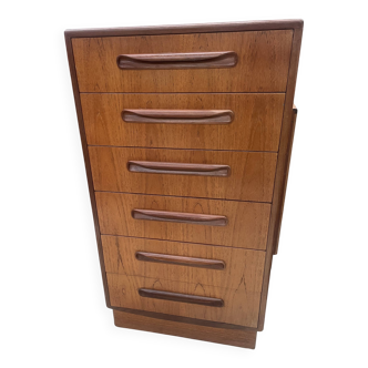 COMMODE G-PLAN 6 TIROIRS