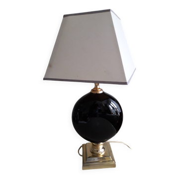 Lampe vintage avec pied en bakélite