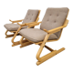 Paire de fauteuils design hollandais, 1970s
