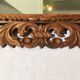 Renaissance style mirror in carved wood