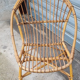 Fauteuil en rotin 1960