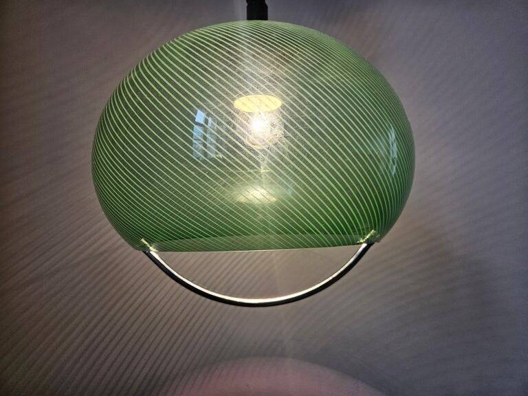 Midcentury Pendant Meblo, designed by Harvey Guzzini, Italy, 1970s