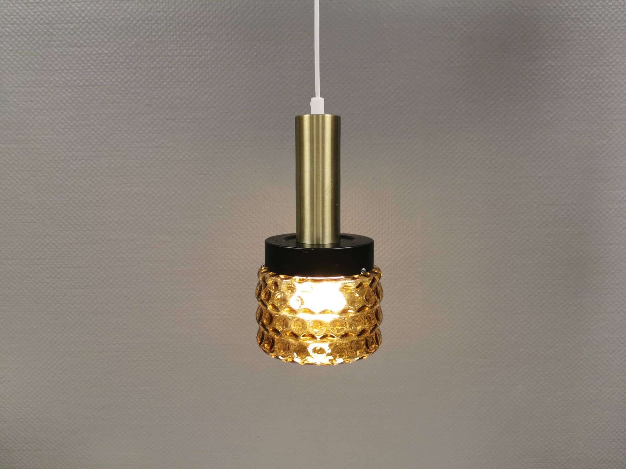 Danish vintage hanging lamp from the 1980s.