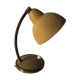 Desk lamp honey and Golden 20cm vintage 1950