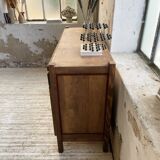 Pitchpine and pine sideboard from the 1950s