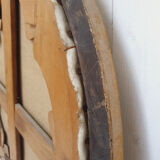 Oil portrait on canvas carved wooden frame