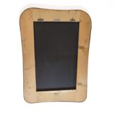 Large Italian mirror from the 1950s, 71x55 cm.