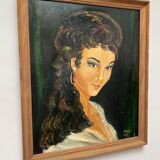 Oil Portrait on panel from 1964