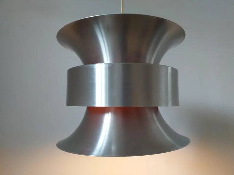 Midcentury Pendant Designed by Carl Thore, Sweden, 1970s