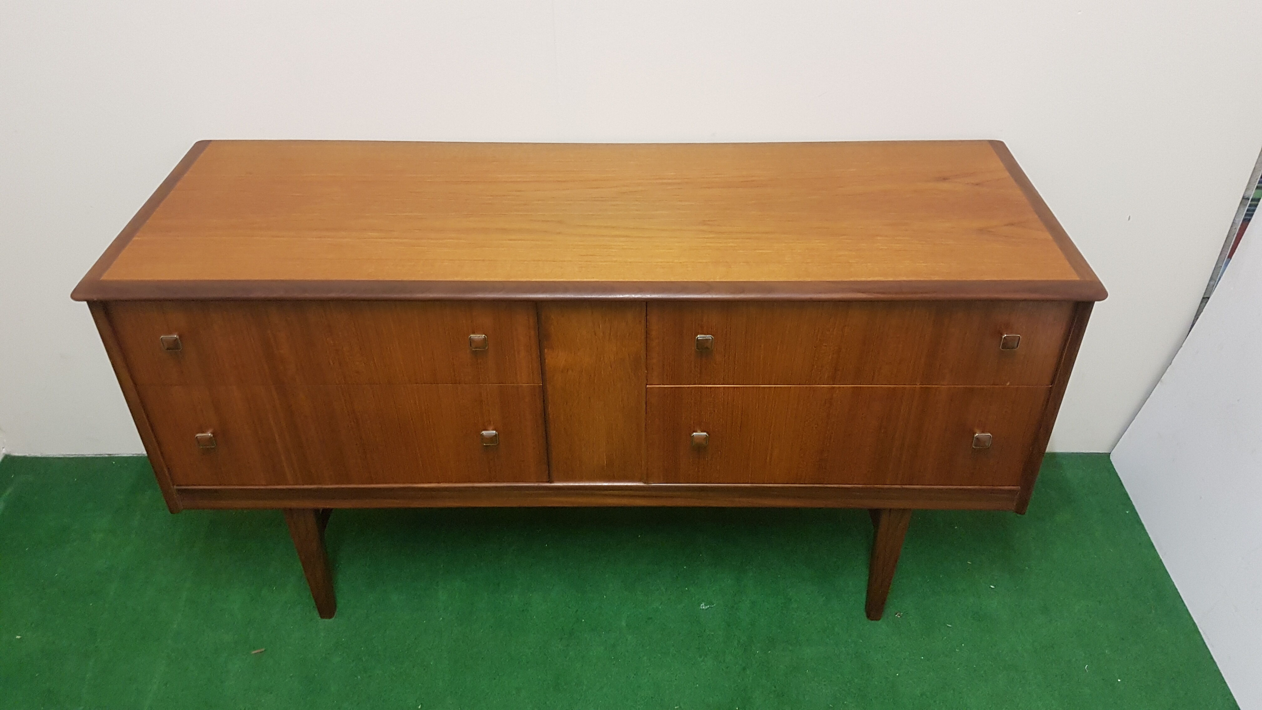 Vintage teak dresser