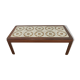 G plan teak hardwood tile top coffee table  1970