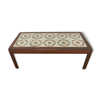 G plan teak hardwood tile top coffee table  1970