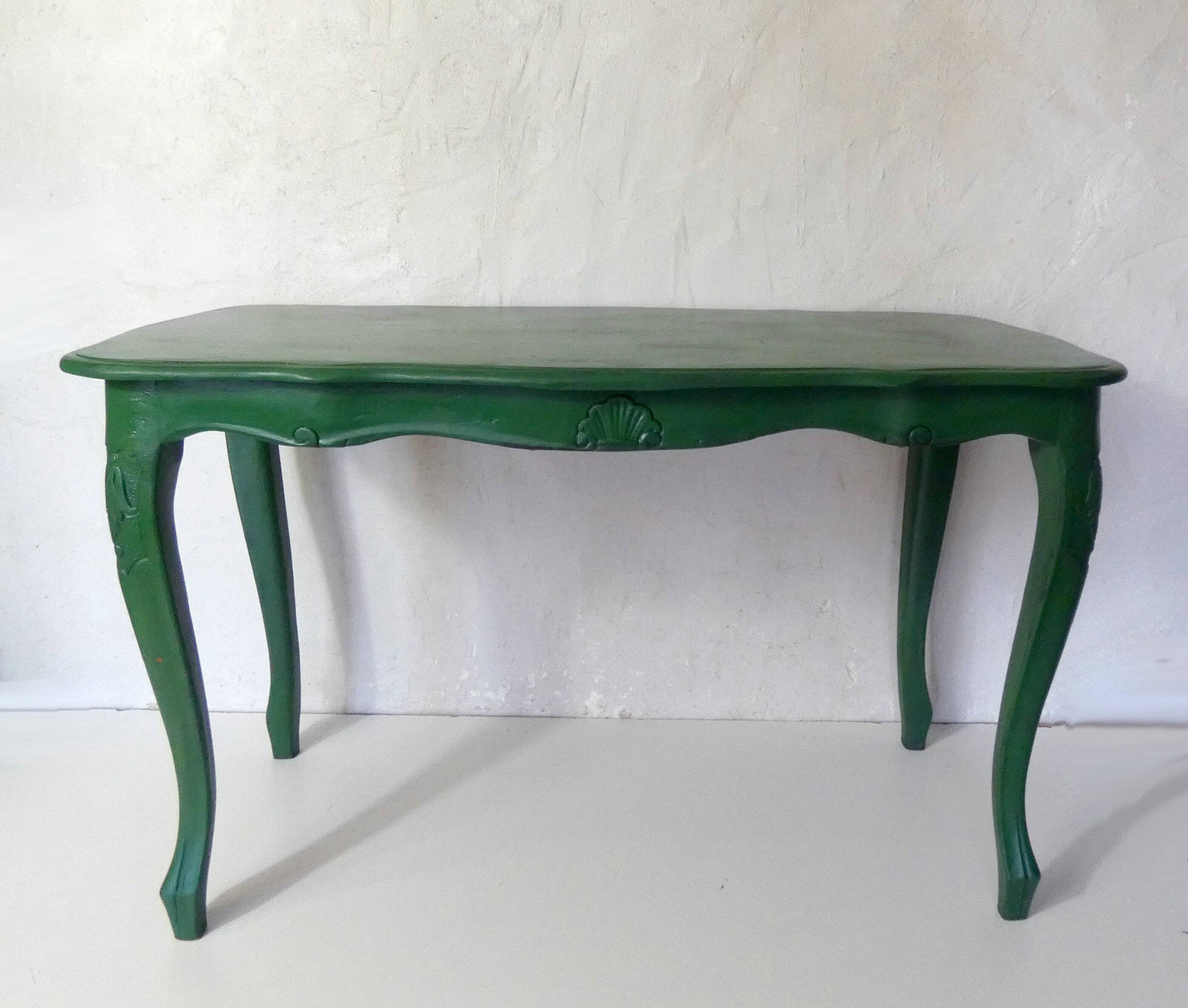 antique wooden coffee table