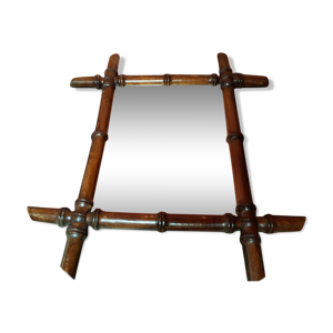 Ancien miroir bois style