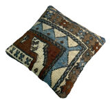 Vintage turkish Kilim cushion cover 40x40cm