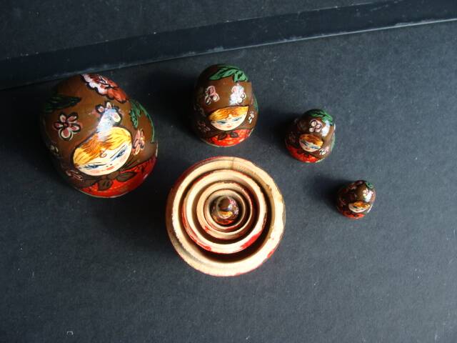 Vintage Russian dolls