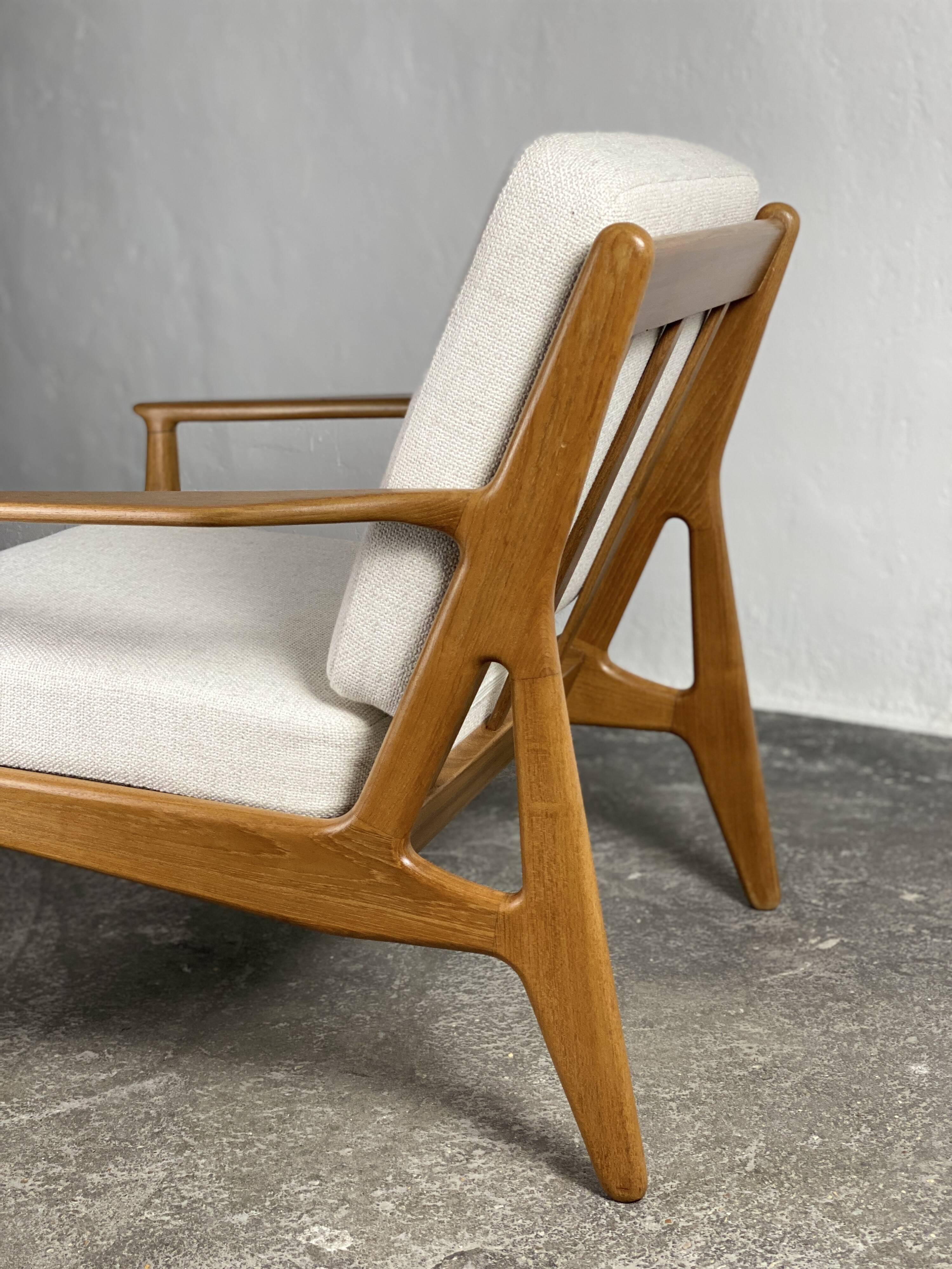 Lounge Chair Arne Vodder – Model No. 6 – Teak – Denmark, 1960s