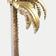 Palm wall sconce