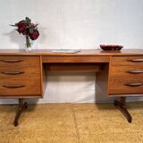 Mid-Century Retro Vintage Teak Desk by Austinsuite – 1960