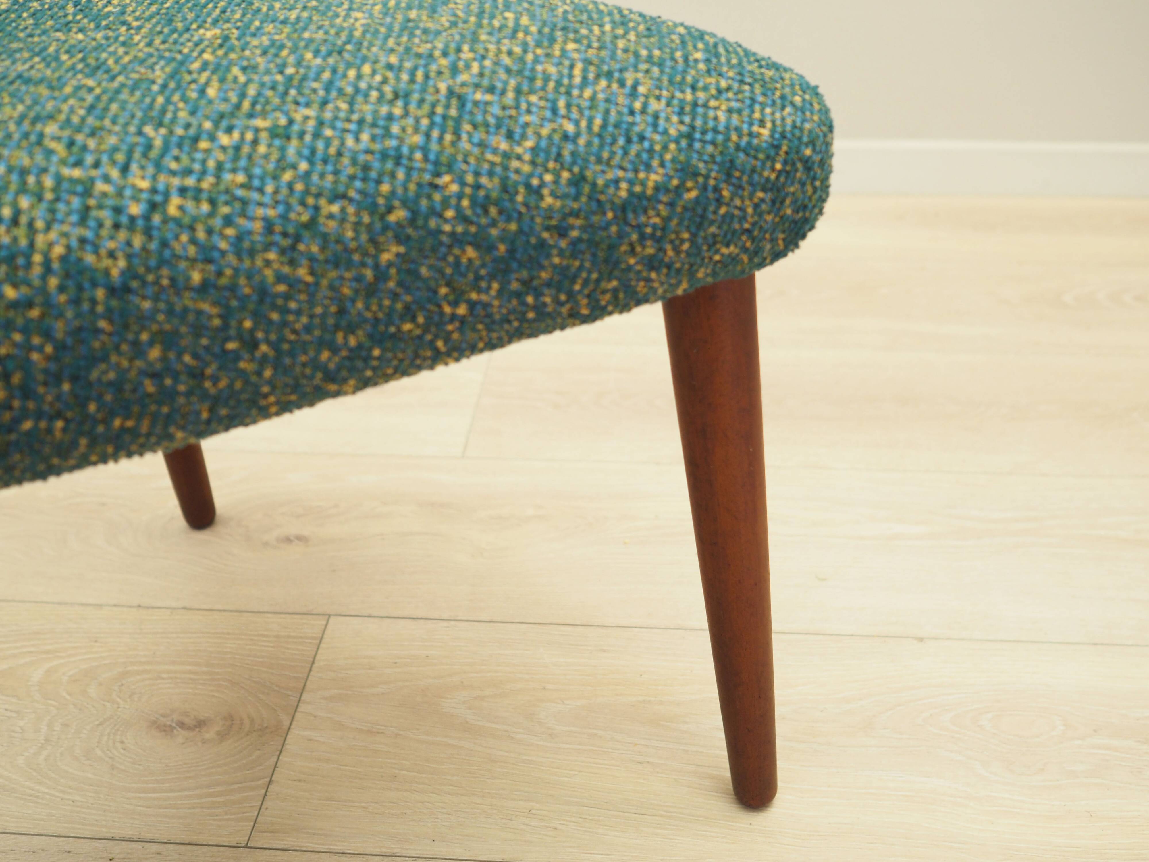 Teak footrest, Danish design, 1970s, production: Denmark