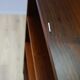 Retro rosewood bookcase